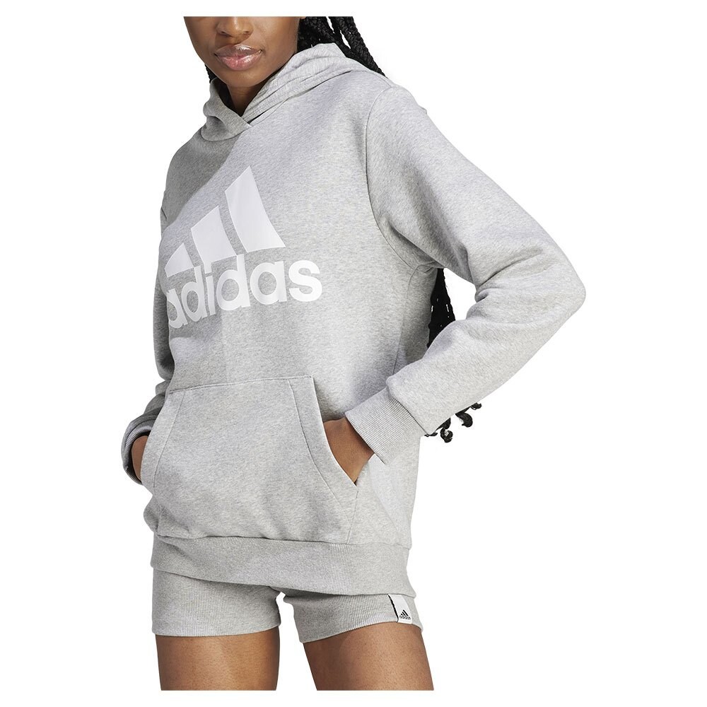 

Худи adidas Sportswear Essentials Logo Fleece, серый
