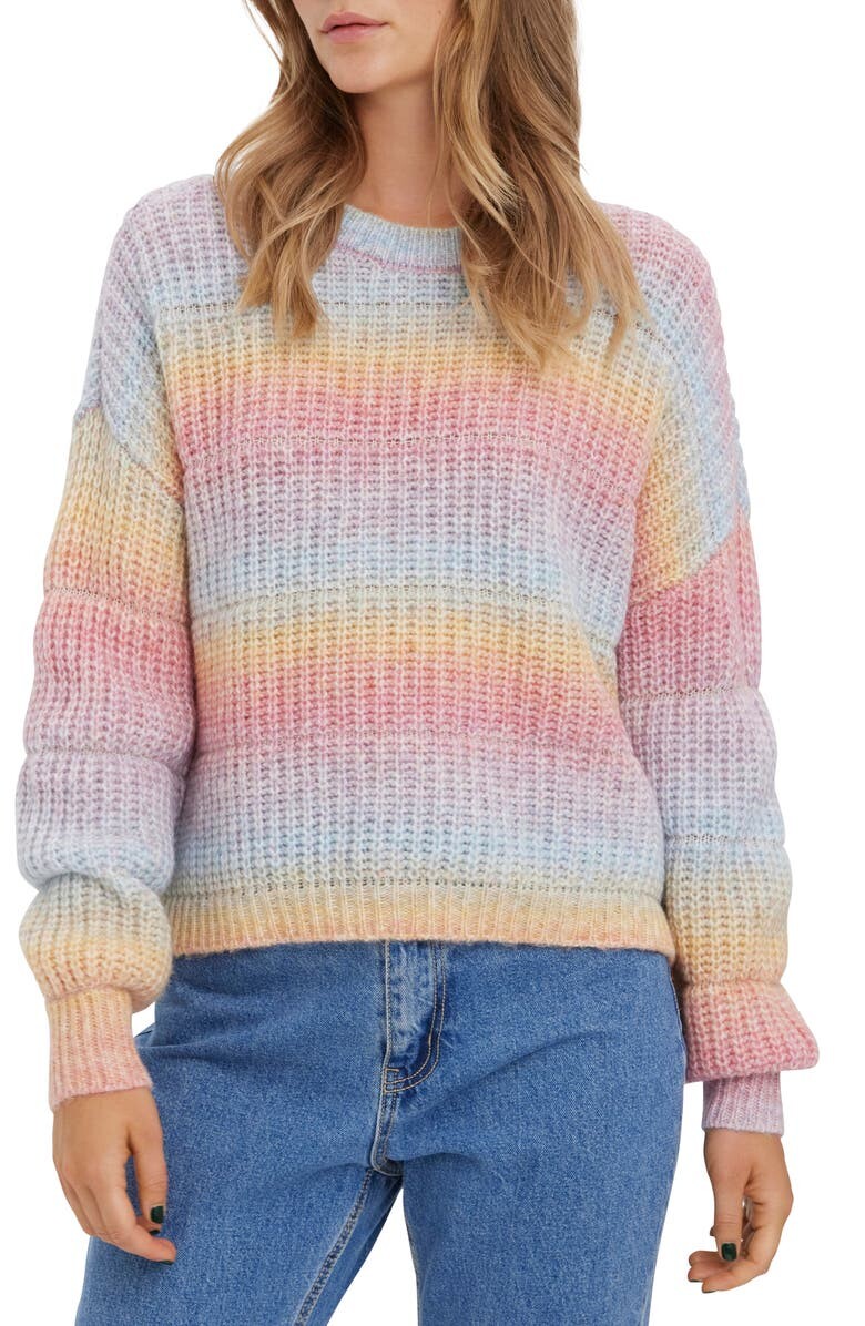 

Свитер в полоску Begonia с омбре VERO MODA