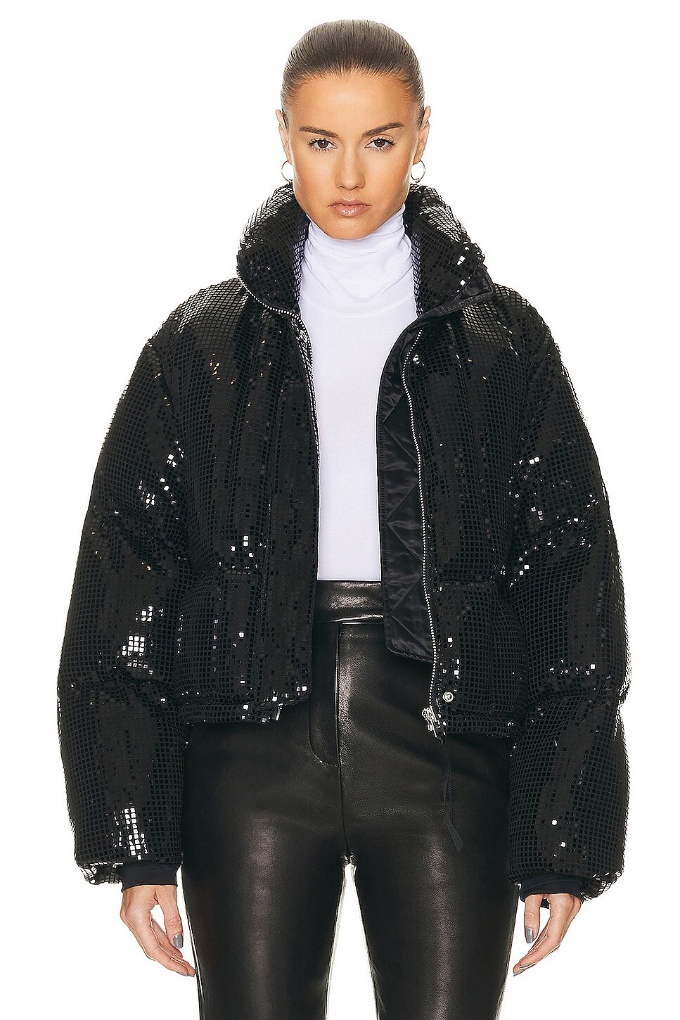 

Куртка Shoreditch Ski Club Dissco Puffer, черный