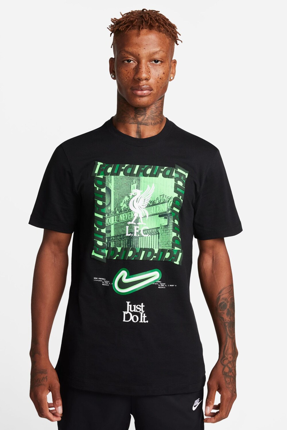 

ДНК-футболка ФК Ливерпуль Nike, черный