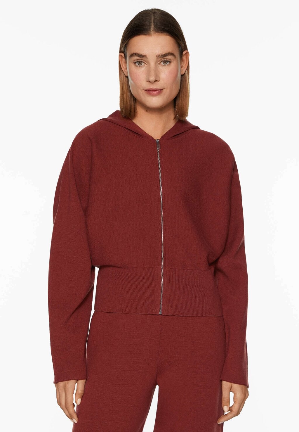 

Толстовка ZIP-THROUGH OYSHO, цвет brown