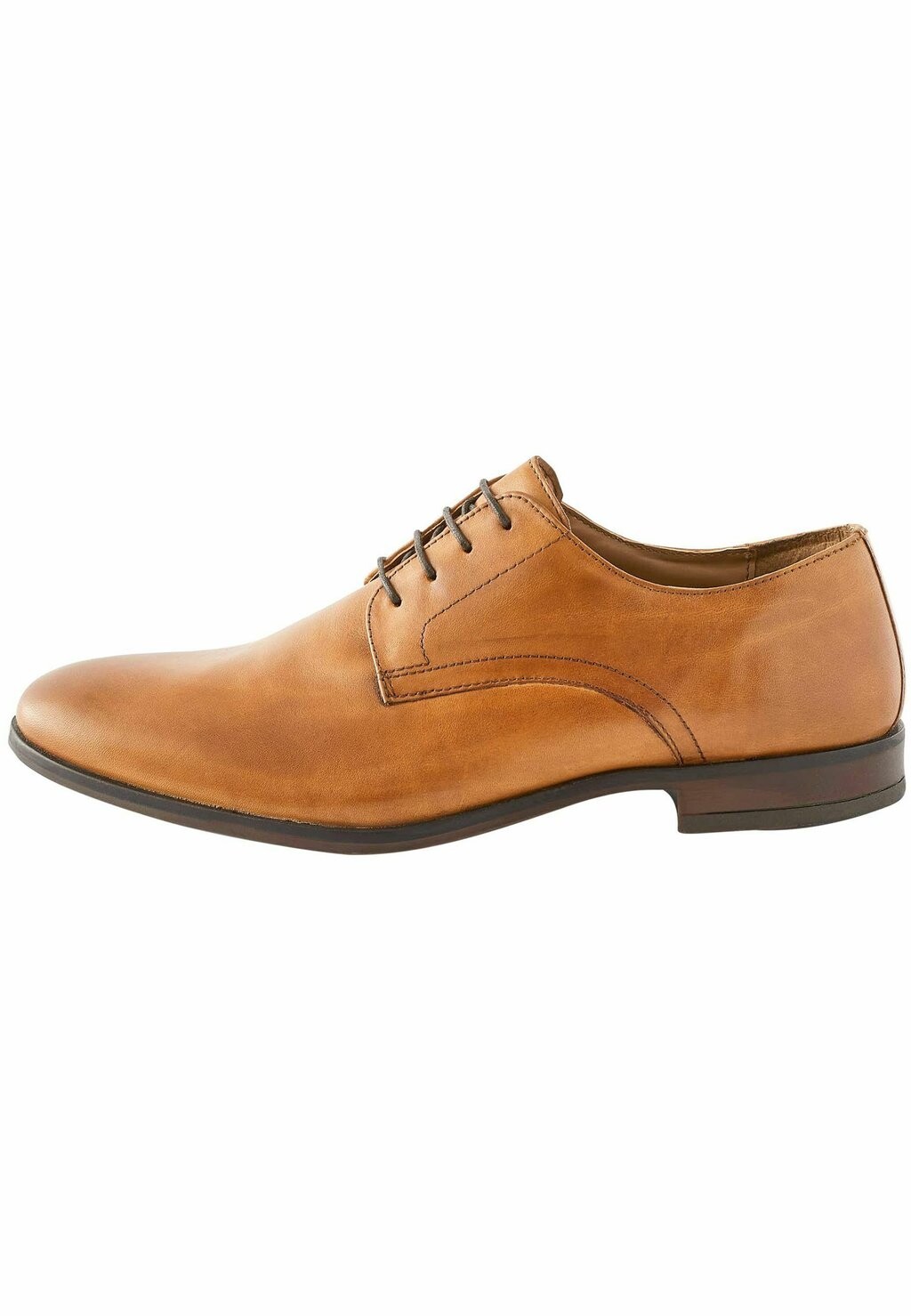 

Элегантные туфли на шнуровке Round Toe Derby Next, цвет tan brown