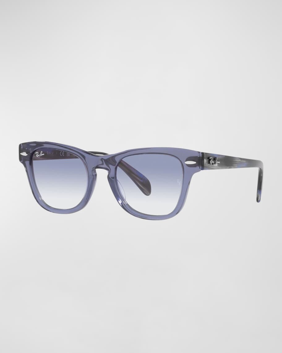

Квадратные солнцезащитные очки с градиентом Ray-Ban Junior