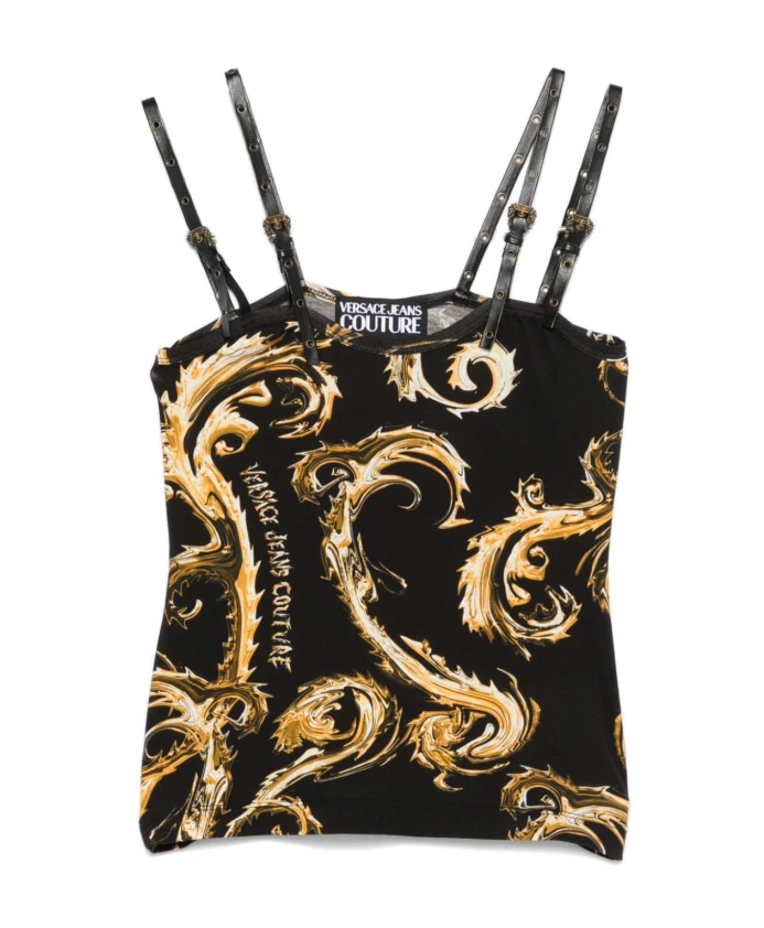 

Свитер в стиле резюме Versace Jeans Couture, черный