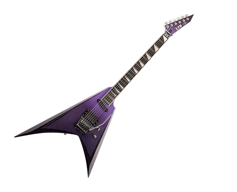 

Электрогитара ESP LTD Alexi Laiho Ripped Signature Guitar - Purple Fade Satin w/Pinstripes
