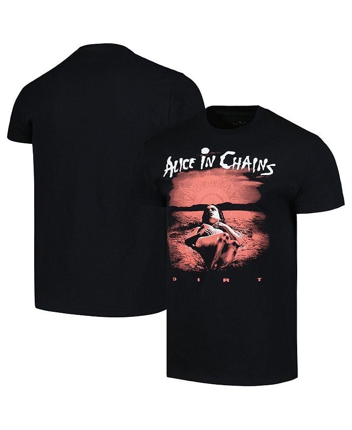 

Мужская черная футболка Alice in Chains Dirt Manhead Merch, черный