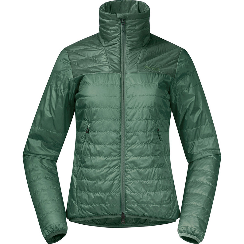 Женская легкая утепленная куртка Røros Bergans, зеленый