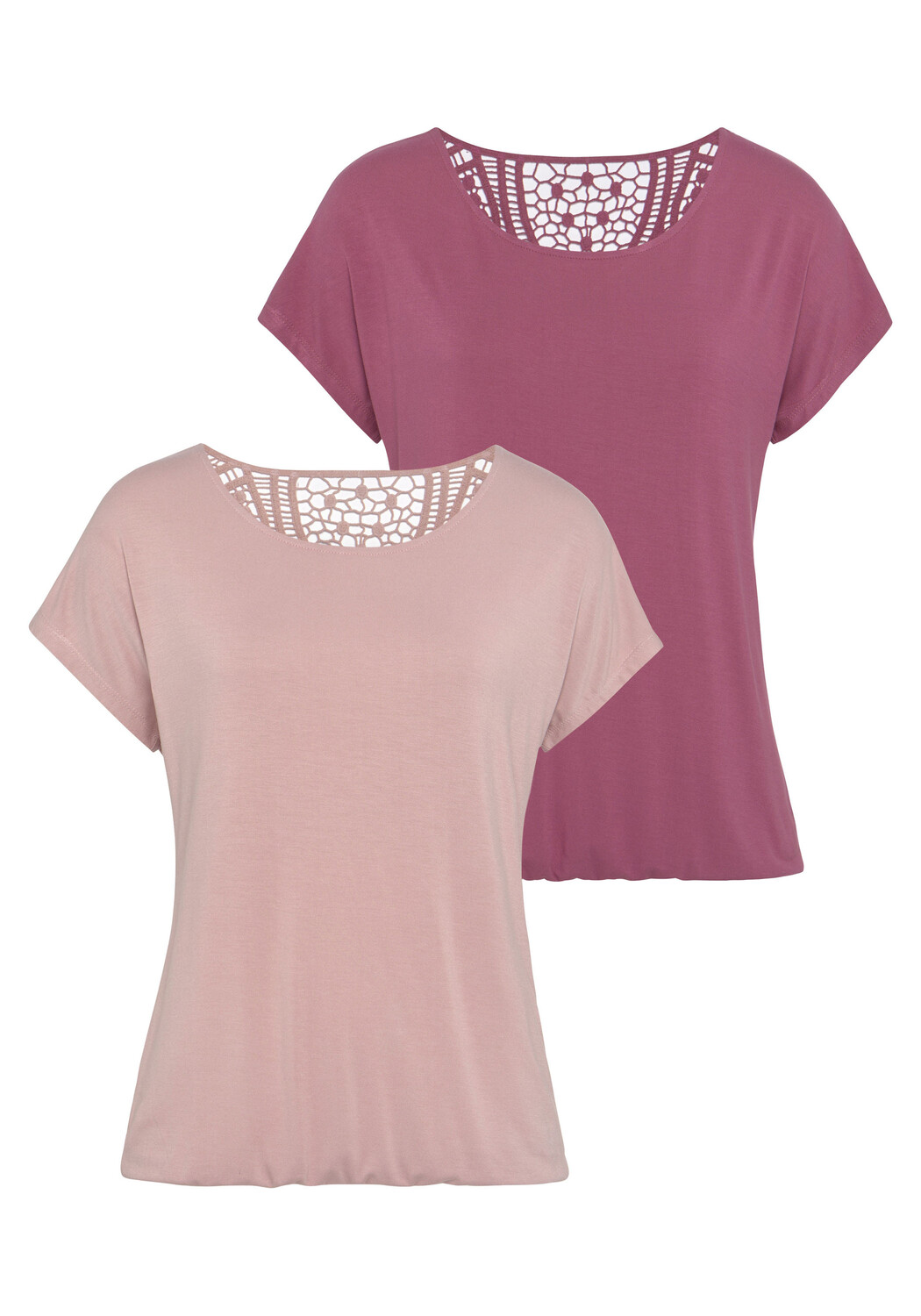 

Футболка Vivance, цвет rose, beere