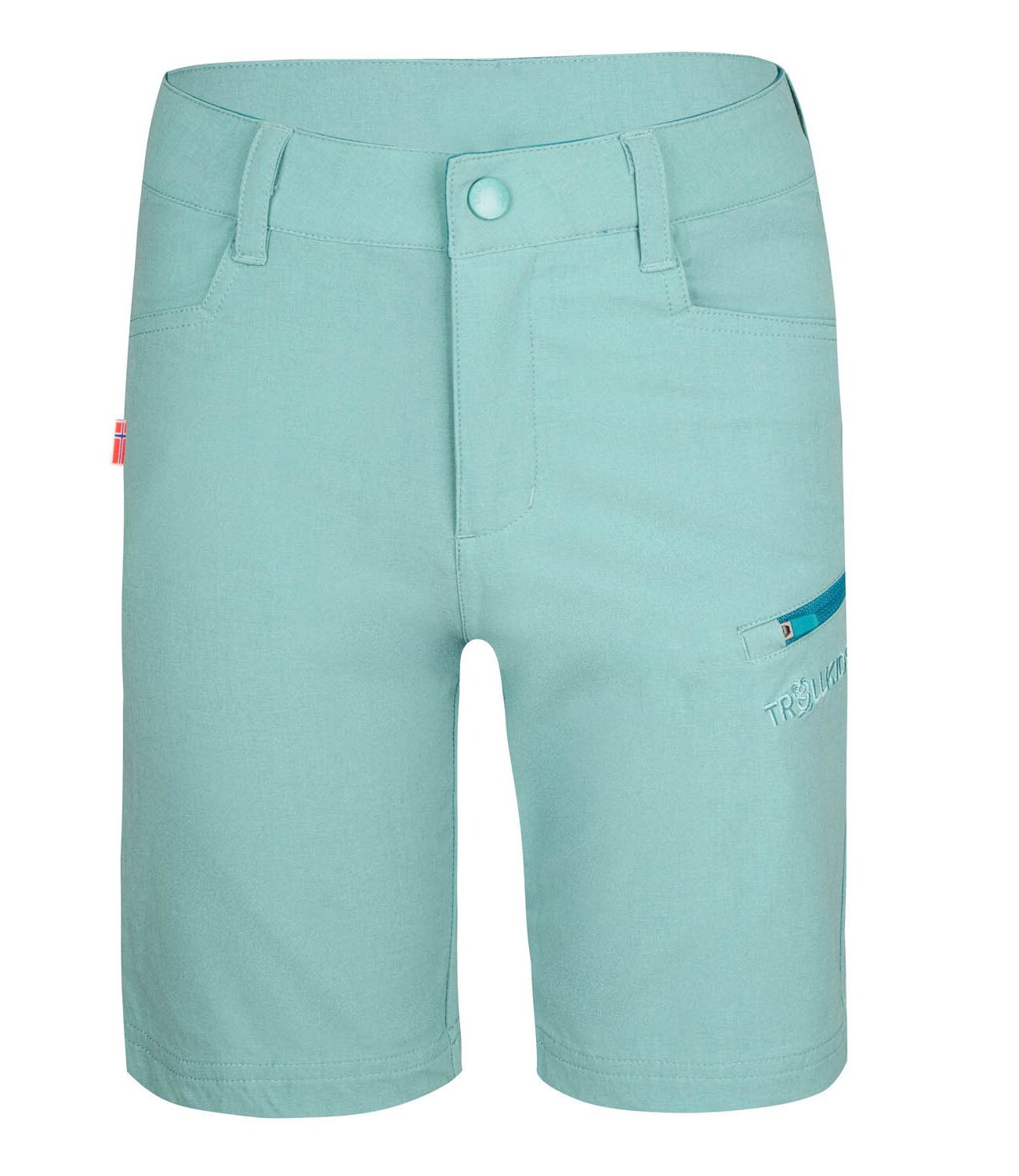 

Шорты Trollkids Softshell Haugesund, цвет Gletschergrün