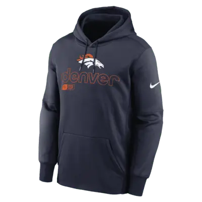 

Худи Nike Denver Broncos Men’s Therma NFL Pullover Hoodie, темно-синий