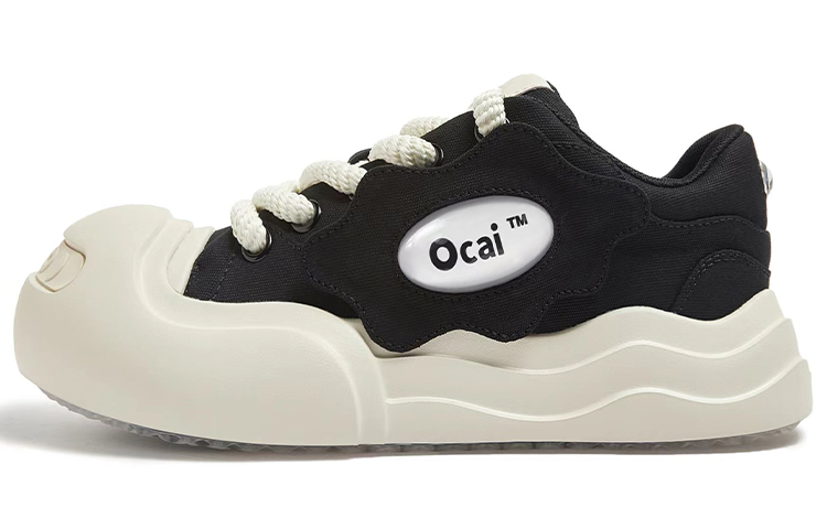 цена Ocai 002 Smile парусиновая обувь унисекс, цвет retro black