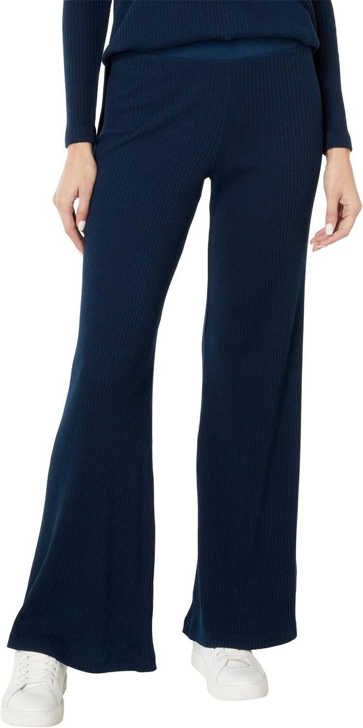 

Брюки Rolldown Ribbed Flare Hard Tail, цвет Past Midnight