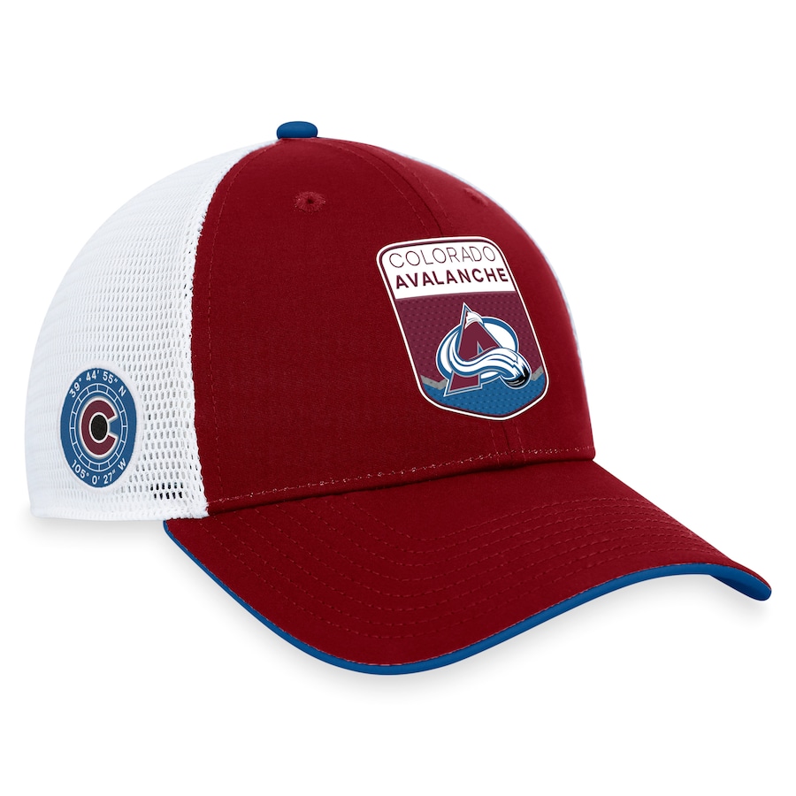 

Бейсболка Fanatics Branded Colorado Avalanche, бордовый