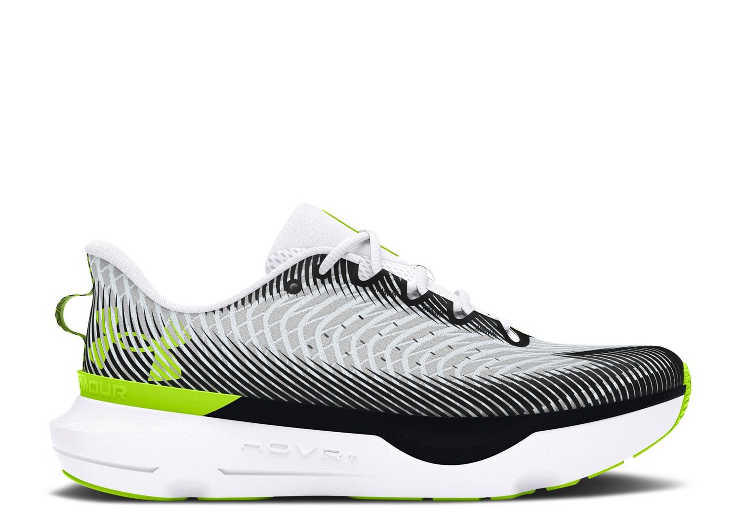 

Кроссовки Under Armour Hovr Infinite Pro 'White High Vis Yellow', белый