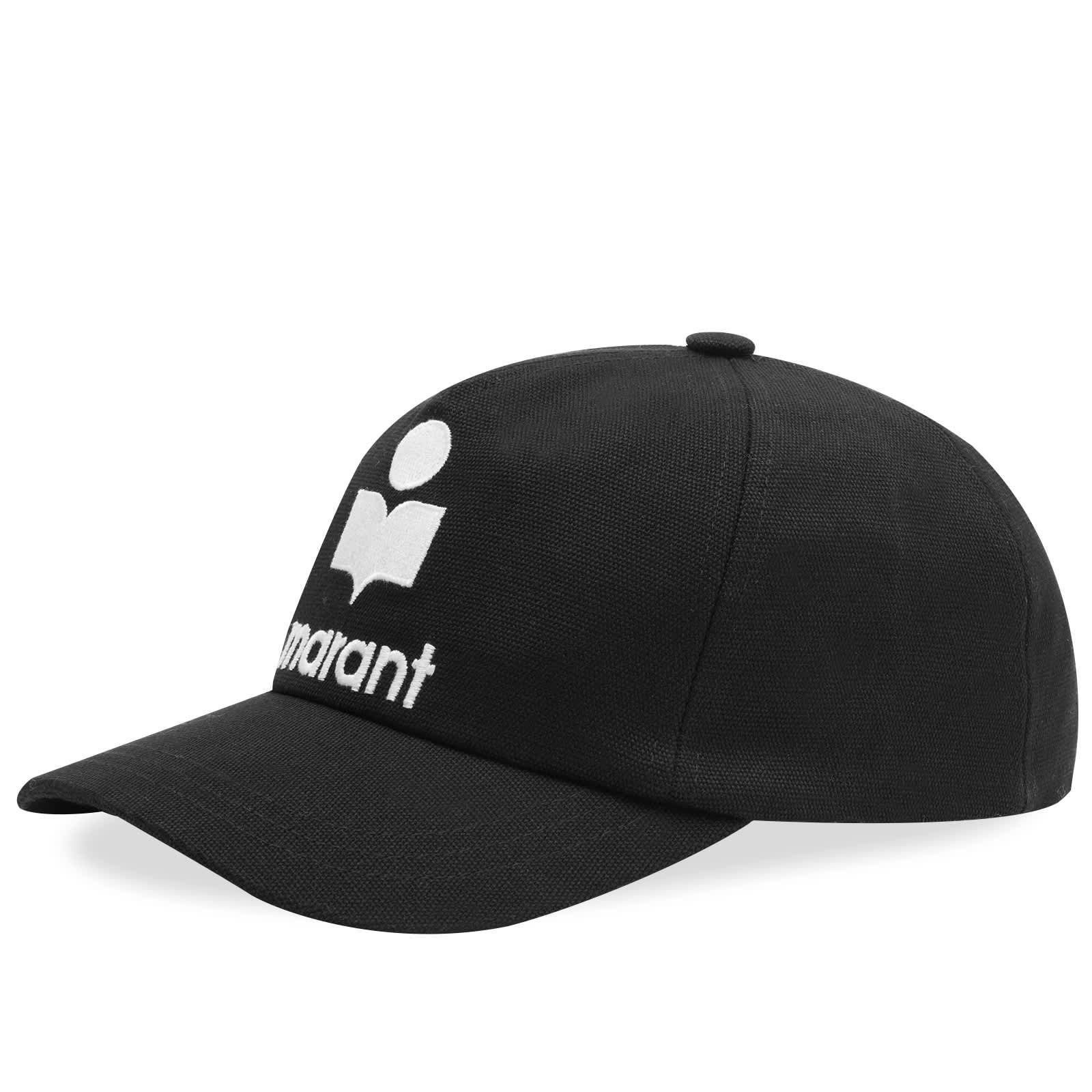 Бейсболка Isabel Marant Tyron Logo, цвет Black & Ecru бежевая спортивная кепка tyron isabel marant