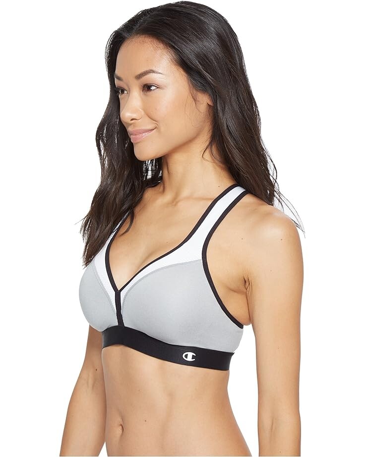 

Бюстгальтер Champion Champion Curvy Bra, цвет Oxford Grey Heather/White/Black