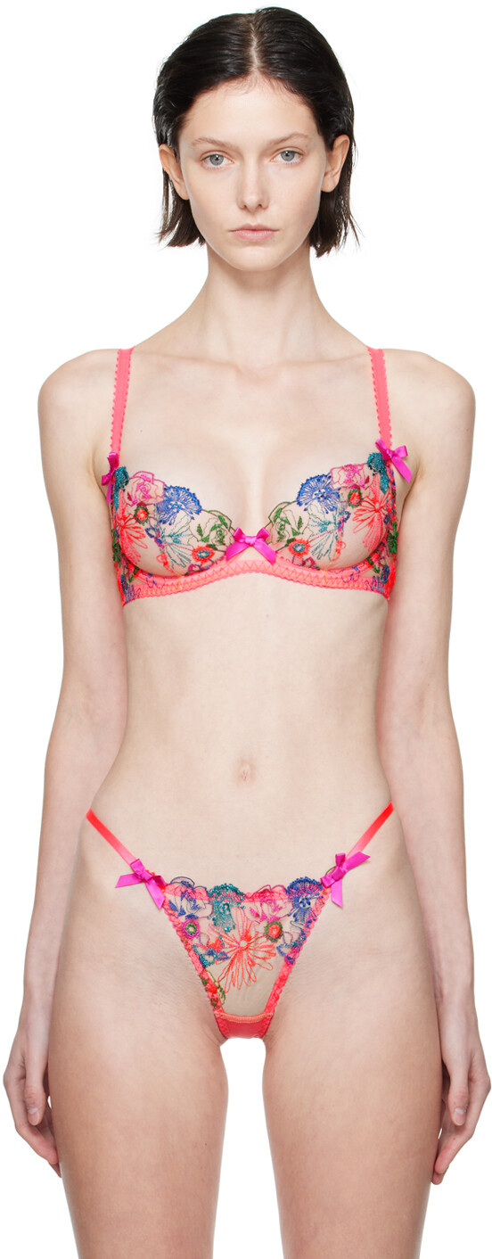 

Розовый бюстгальтер Agent Provocateur Zuri