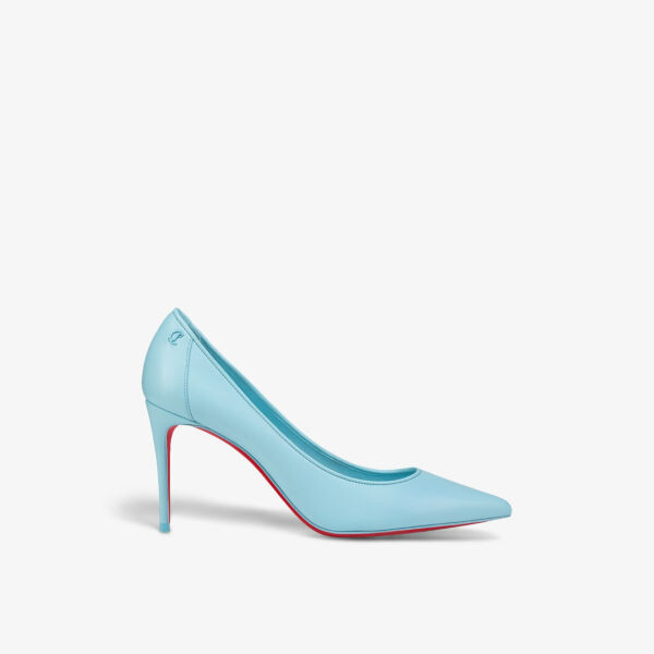 

Спортивные кожаные туфли Kate 85 на каблуке Christian Louboutin, цвет mineral