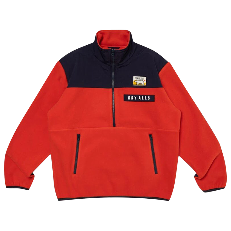Куртка Human Made Fleece Half- Zip 'Red', красный худи human made half zip black черный