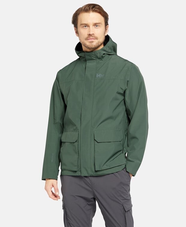 

Дождевик Helly Hansen, темно-зеленый