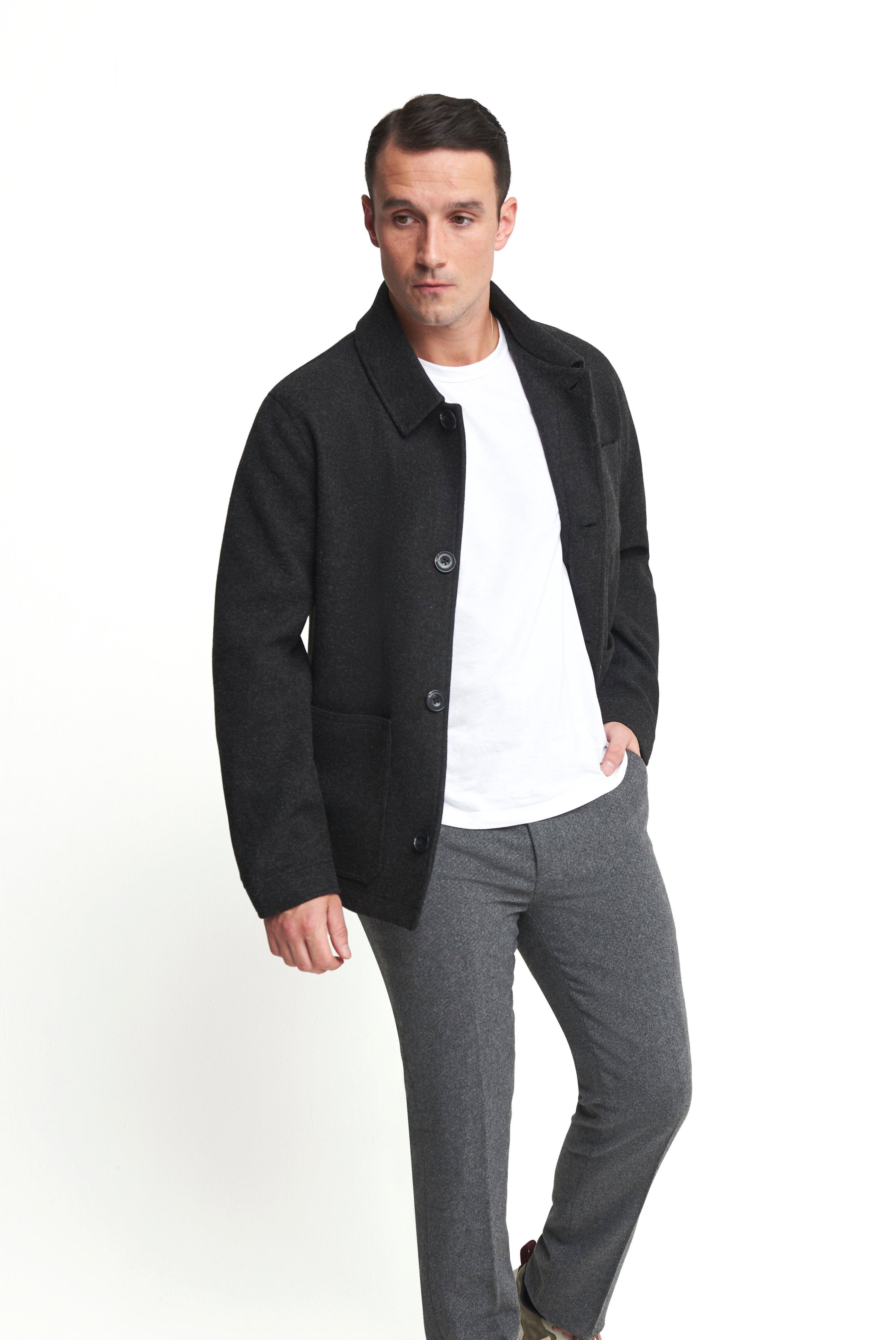 Смарт-куртка Jacques Shacket Harry Brown London, серый johan пальто со вставками harry brown london серый