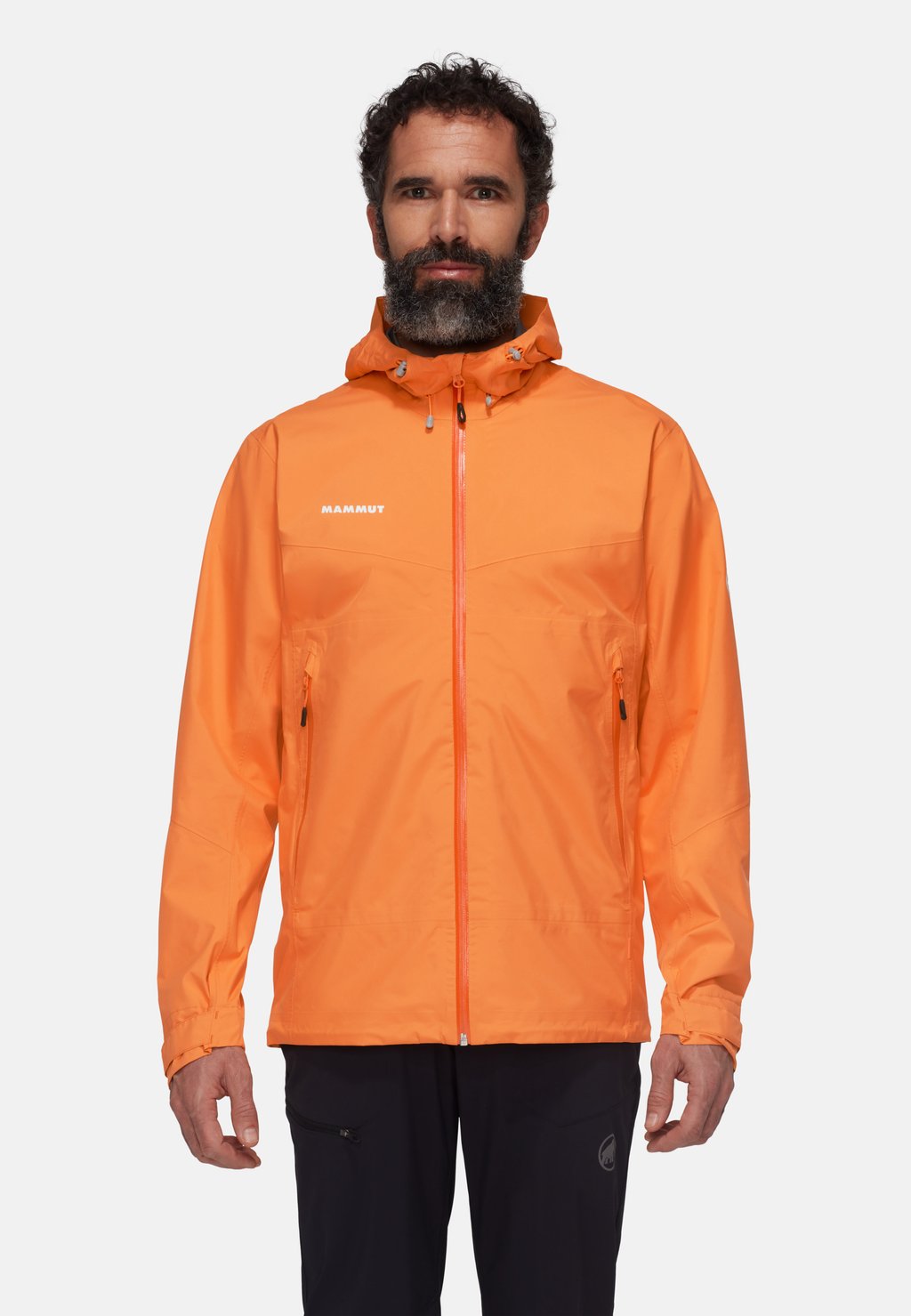 Дождевик/водоотталкивающая куртка CONVEY TOUR HOODED Mammut, цвет tangerine