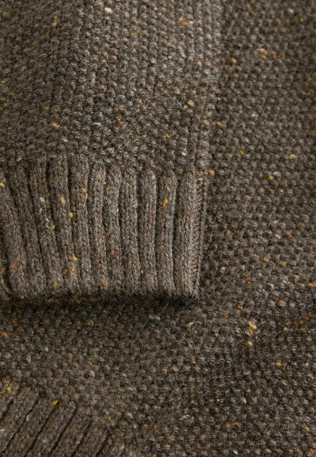 

Джемпер TEXTURED CREW NECK Next, коричневый