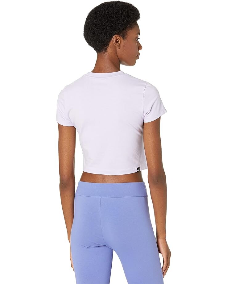 

Футболка PUMA Essentials Slim Logo Tee, цвет Light Lavender