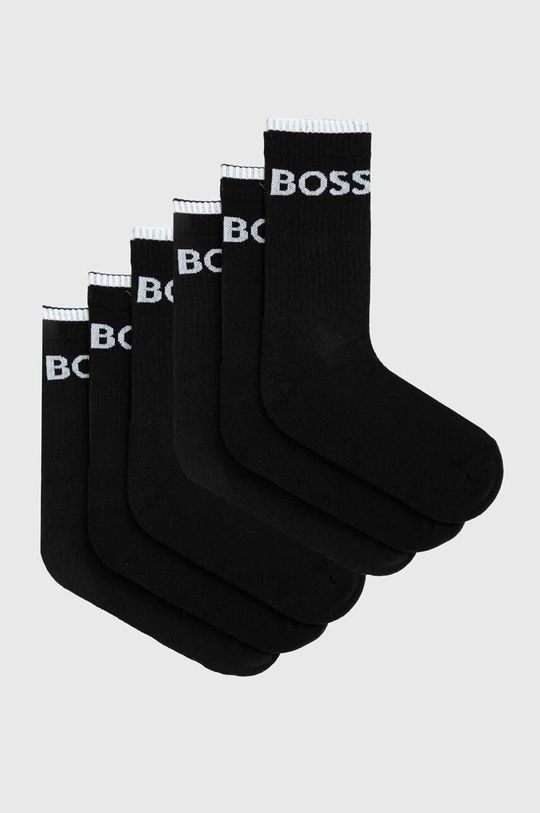 Носки BOSS, 6 шт. Boss, черный