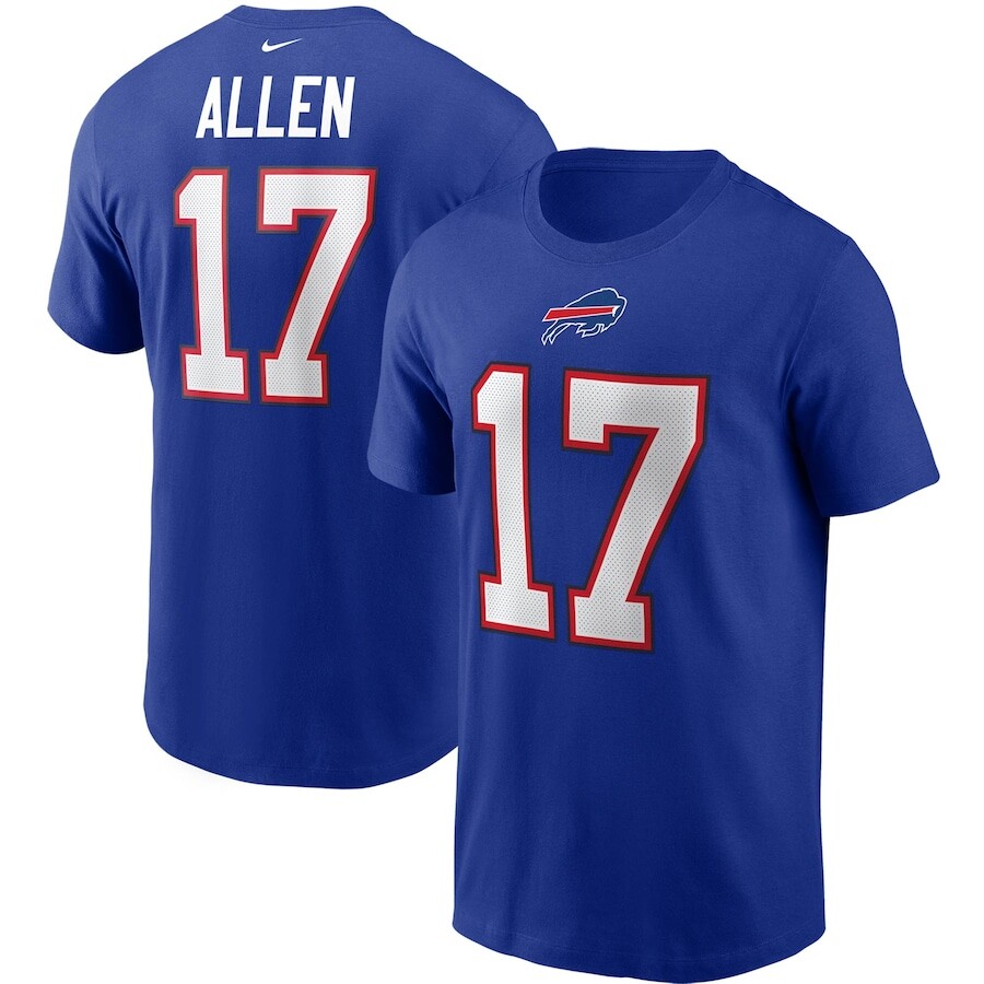 

Футболка с коротким рукавом Nike Buffalo Bills, роял