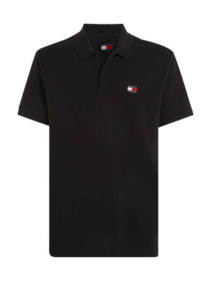 

Рубашка поло Tommy Jeans, черный