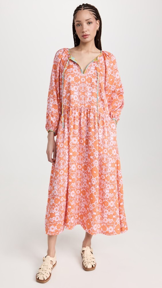 

Платье Lingua Franca Banquet Floral Drop Waist