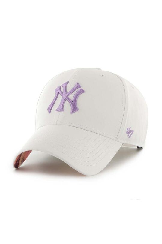 

Бейсболка MLB New York Yankees из смесовой шерсти 47brand, белый