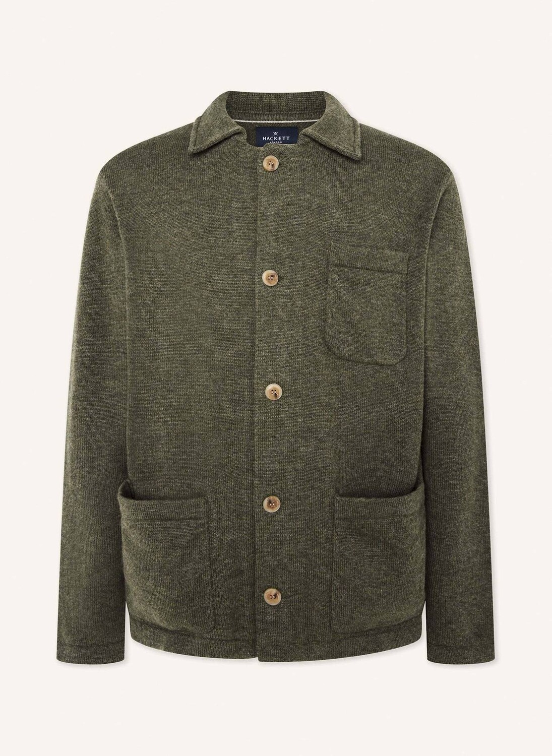 

Кардиганы кардиган вязаная верхняя рубашка jkt Hackett London, зеленый