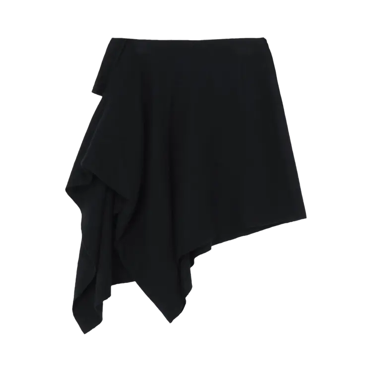 

Шорты Yohji Yamamoto R Draped Skirt 'Black', черный