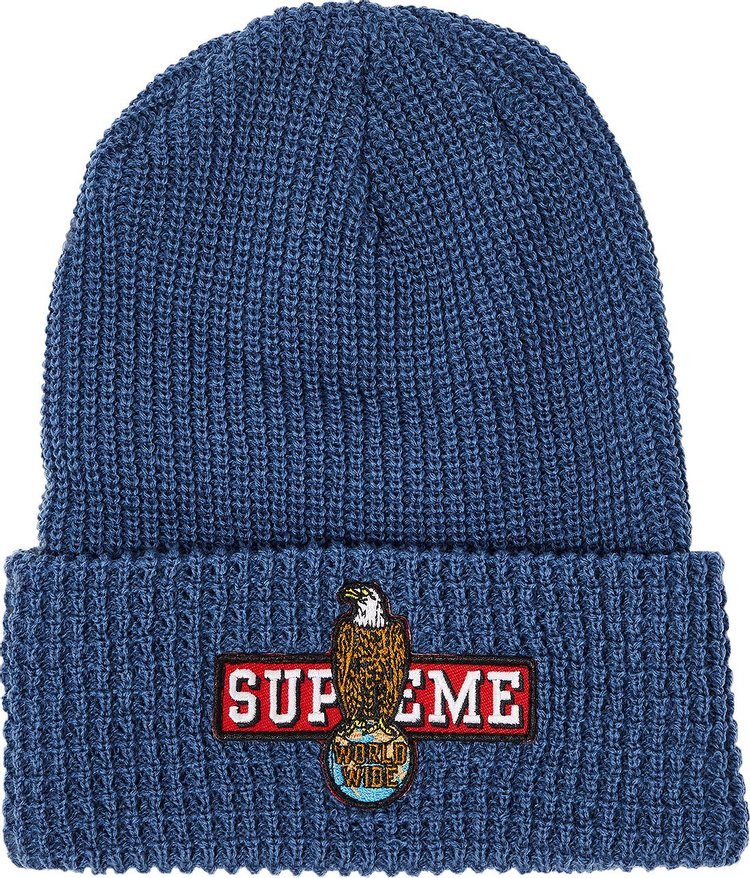 Шапка Supreme Eagle 'Slate', синий шапка ripndip euphoria slate