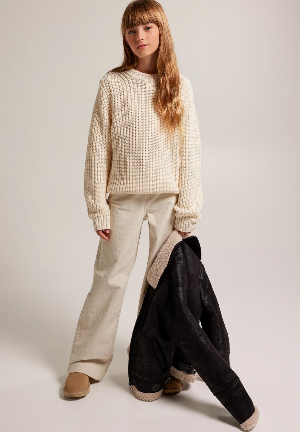 

Вязаный свитер KELLY JR America Today, цвет off white