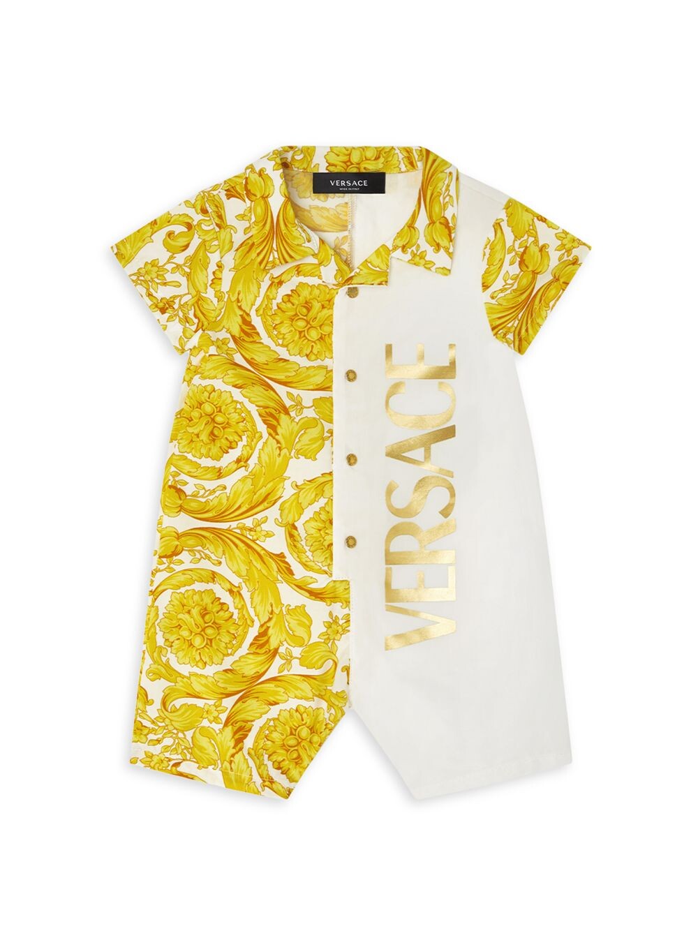 

Комбинезон Barocco для мальчика Versace, белый