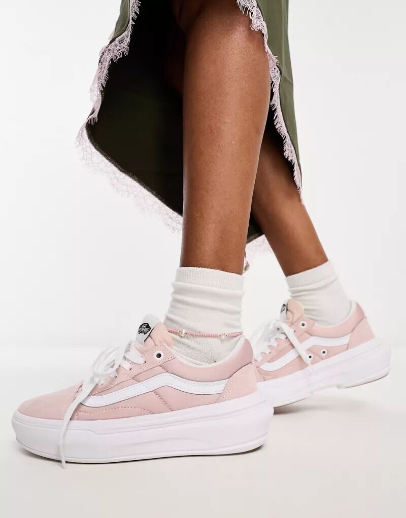 

Дымчато-розовые кроссовки Vans Old Skool Overt