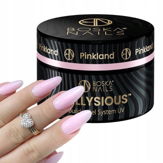 цена Наращивающий УФ-гель для ногтей, 15мл Boska Nails Jellysious Pinkland