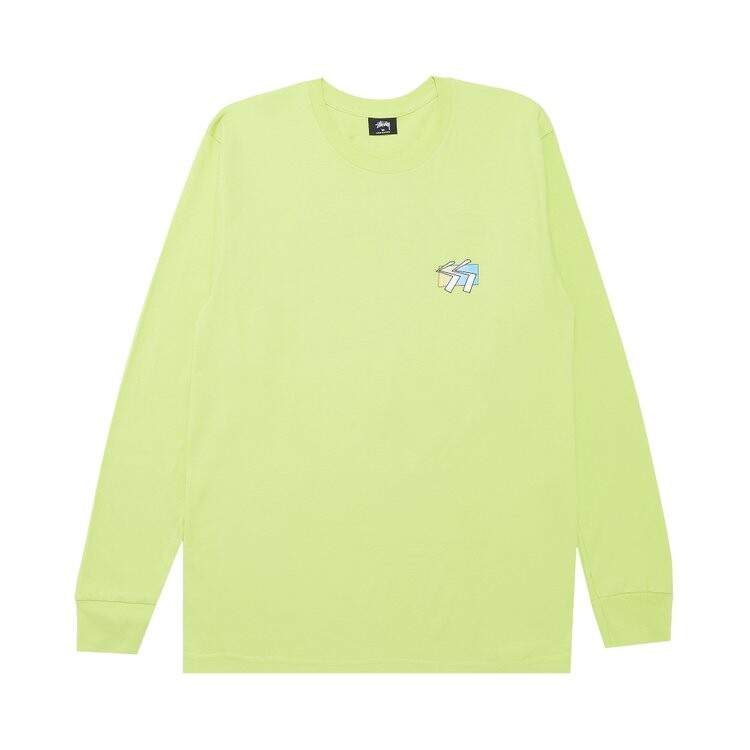 

Лонгслив Stussy SS World Tour Collage 'Light Green', зеленый