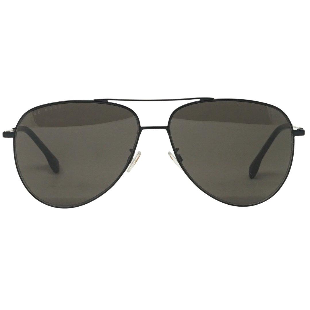 1219 0I46 00 Черные солнцезащитные очки Hugo Boss, черный солнцезащитные очки hugo boss boss 1286 f sk