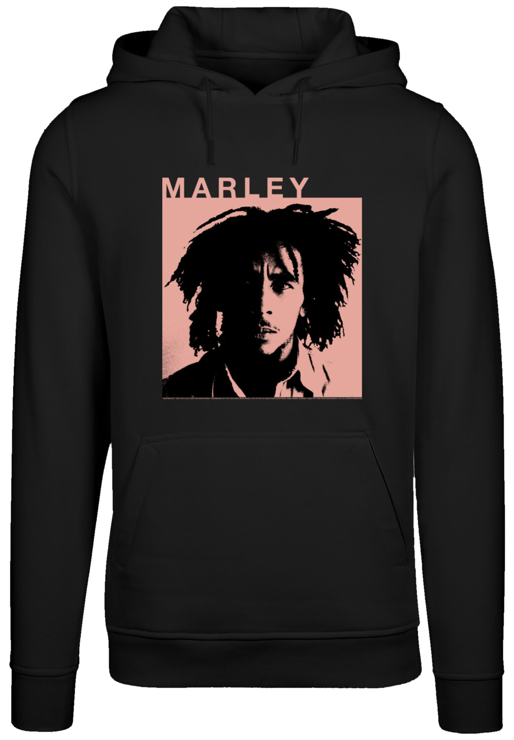 

Пуловер F4NT4STIC Hoodie Bob Marley Reggae Music by Rock Off, черный