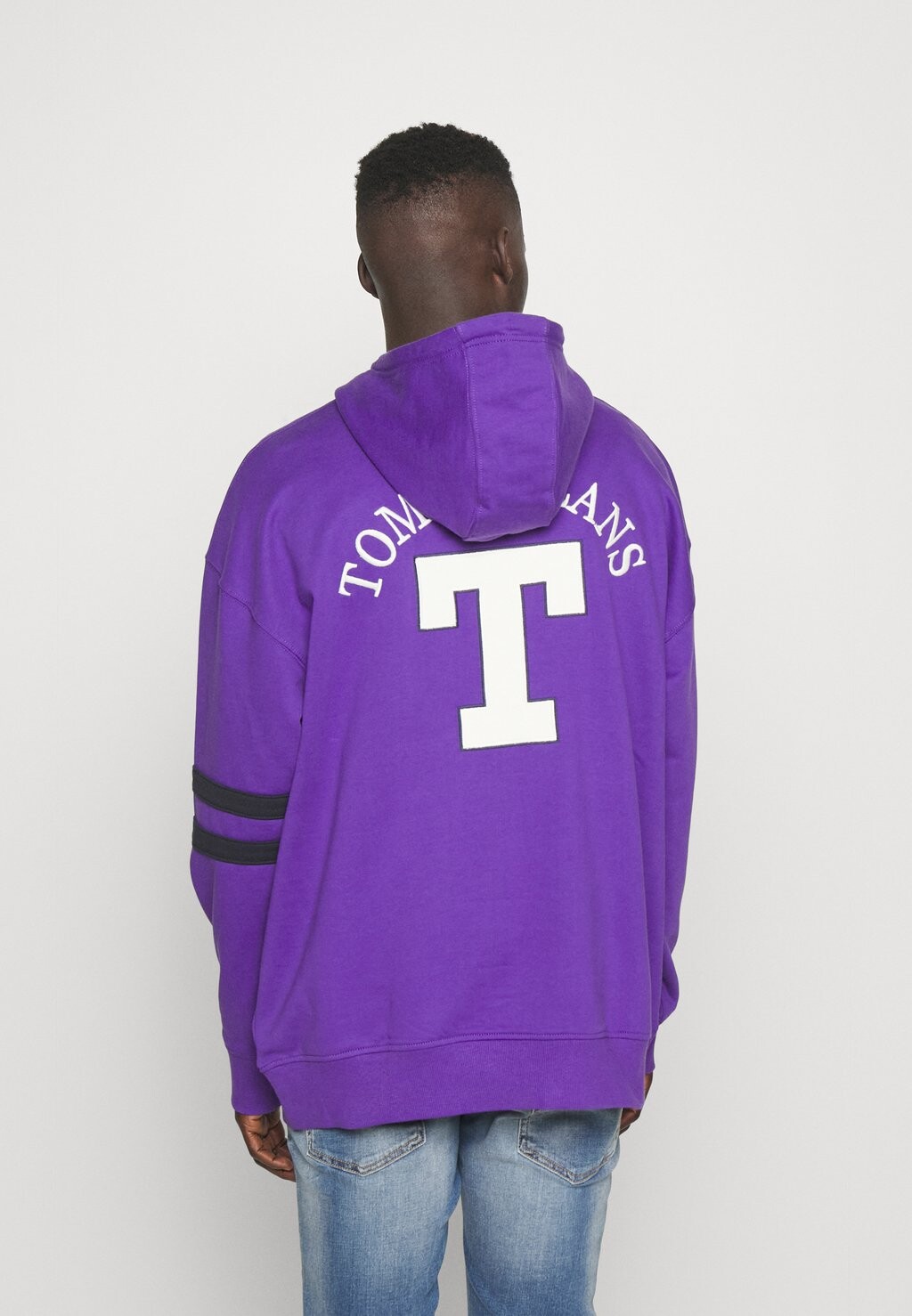 

Толстовка Tommy Jeans, фиолетовый