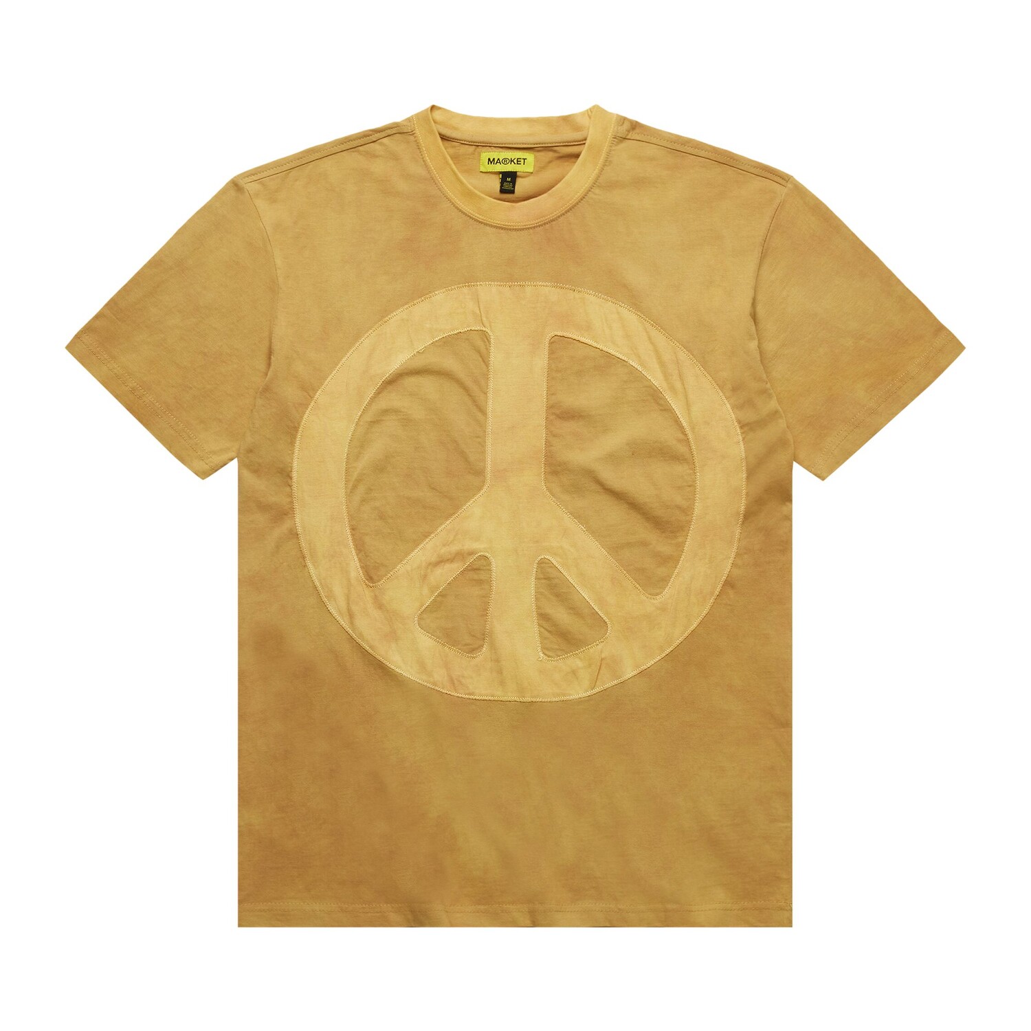 

Футболка Market Peace Sign, Лунный бледно-желтый