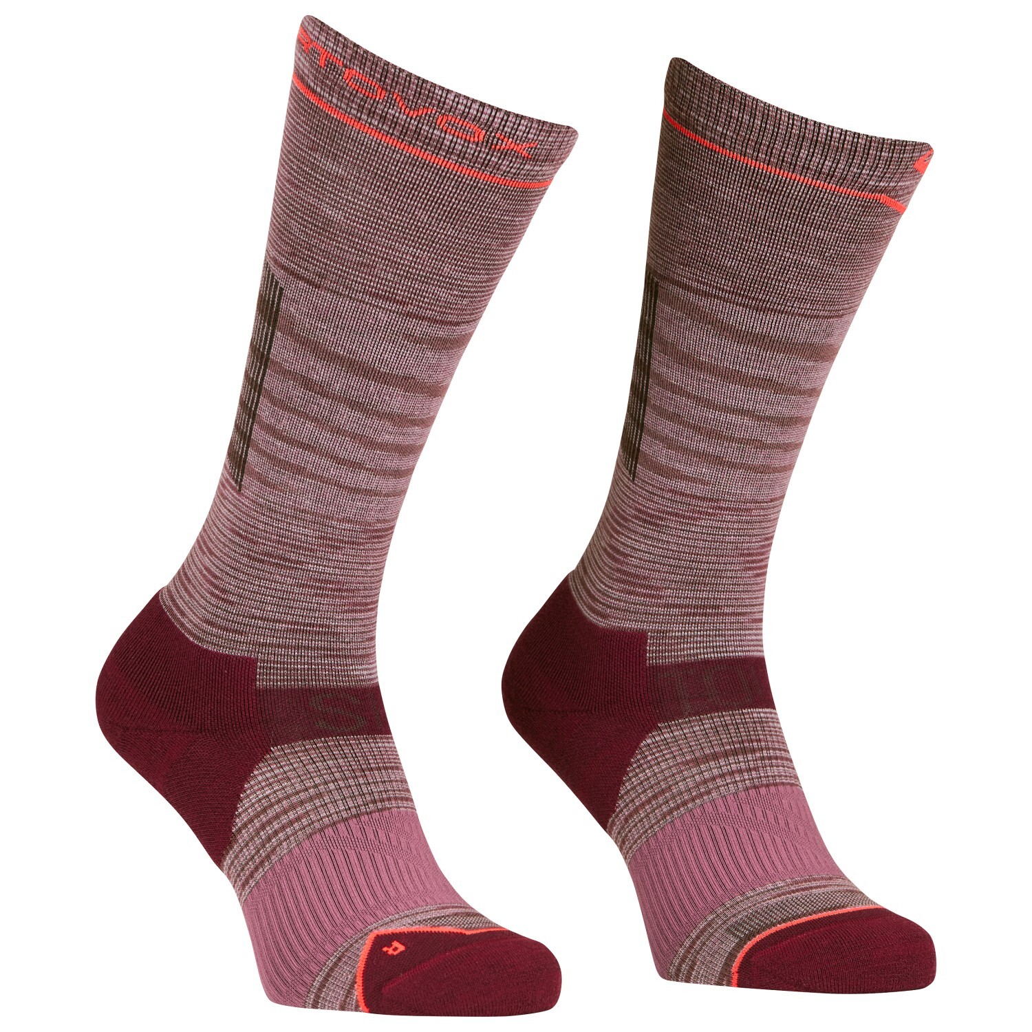 

Лыжные носки Ortovox Ski Tour LT Comp Long Socks, цвет Mountain Rose Blend