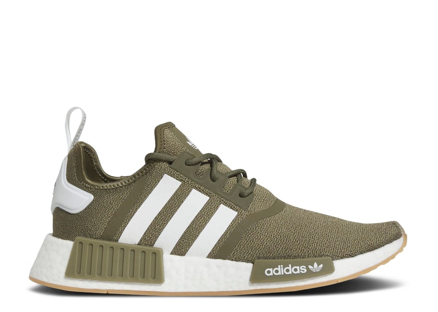 

Кроссовки adidas Nmd_R1 'Olive Strata', зеленый, Зеленый;серый