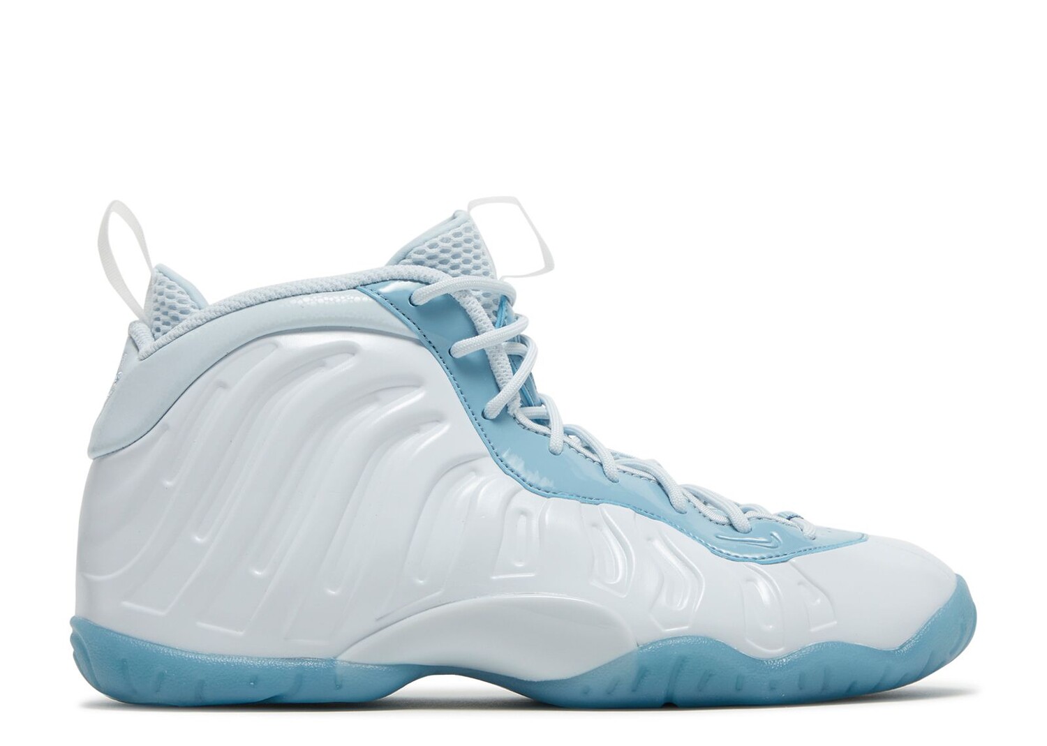 

Кроссовки Nike Little Posite One Gs 'Aura Worn Blue White', белый