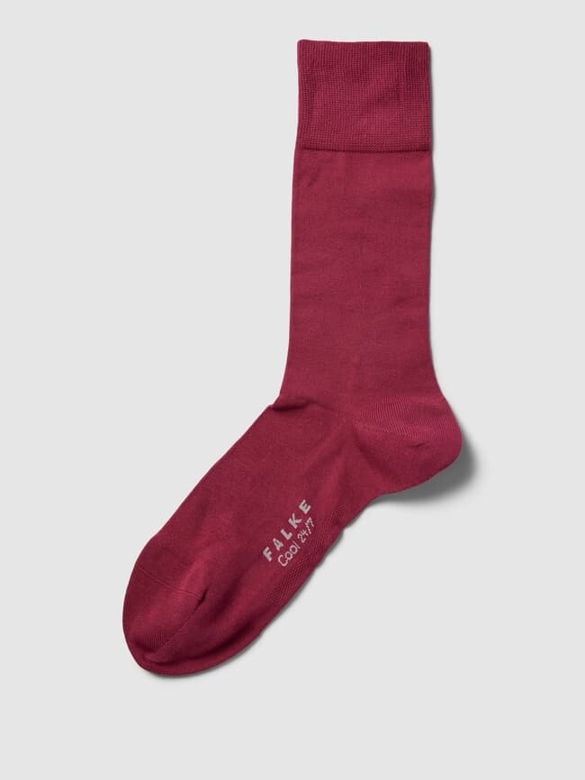 

Носки с нашивкой этикетки модель "COOL 24/7" Falke, сливовый