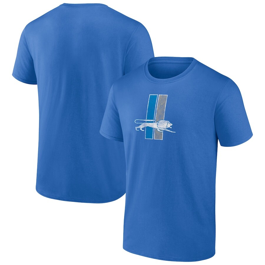 

Футболка с коротким рукавом Fanatics Branded Detroit Lions, синий